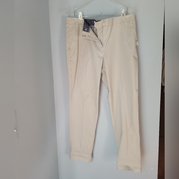 Nautica Girlfriend Sz 14 NWT Tan slacks - Picture 1 of 12